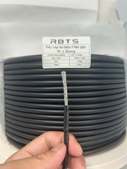 Dây cáp tín hiệu chịu gập linh hoạt High flexible 5 lõi 22awg, 24awg, 26awg - 2 lớp chống nhiễu