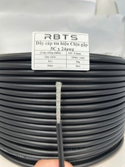 Dây cáp tín hiệu chịu gập linh hoạt High flexible 5 lõi 22awg, 24awg, 26awg - 2 lớp chống nhiễu