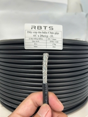 Dây cáp tín hiệu chịu gập linh hoạt High flexible 6 lõi 20awg, 22awg, 24awg - 2 lớp chống nhiễu