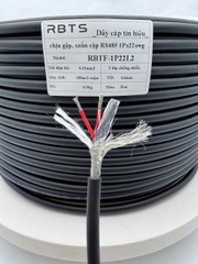 Dây cáp tín hiệu chịu gập High flexible xoắn cặp RS485 1P 2 lõi 22awg - 2 lớp chống nhiễu