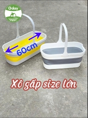 Bộ cây lau tự vắt size lớn Flat Mop Oday FC91+FT13(kèm xô gập)