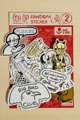 [Freeship] Set Sticker In Hình Meme | Ếch Ộp x GIG Dán Ốp Điện Thoại, Dán Laptop, Mũ, Cốc,...