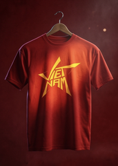 Áo Thun Cotton Unisex In Hình Ngôi Việt Nam | BST Ngôi Sao Có Tên | LuckyThirteen x GIG