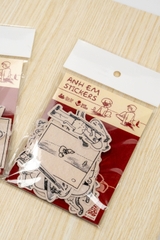 [Freeship] Sticker Chống Nước Ếch Ộp x GIG Ver. "Anh Em" Dán Laptop, Điện Thoại, Mũ Bảo Hiểm, Cốc,...
