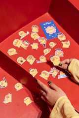 Sticker Chống Nước In Hình Meme Dịt Dàng Comics x GIG Store