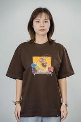 [BST Nối] Áo Phông Cotton In Hình Trò Chơi Dân Gian Nhảy Dây