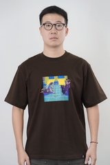 [BST Nối] Áo Phông Cotton In Hình Trò Chơi Dân Gian Ô Ăn Quan