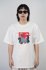 [BST Nối] Áo Phông Cotton In Hình Trò Chơi Dân Gian Cù Quay