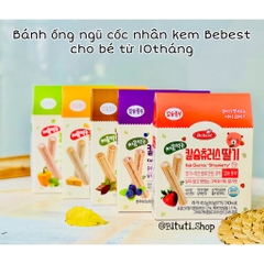 Bánh ống nhân kem Bebest
