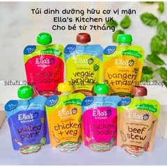 Túi dinh dưỡng hữu cơ vị mặn Ella’s Kitchen cho bé từ 7tháng