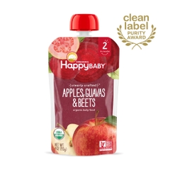 Trái cây nghiền HappyBaby 113g