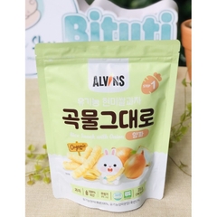 Bánh Que hữu cơ Alvins Vị Rau Củ cho bé từ 6 tháng