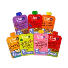 Túi dinh dưỡng hữu cơ vị mặn Ella’s Kitchen cho bé từ 7tháng