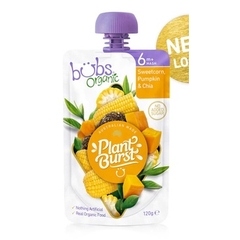 Trái cây nghiền Bubs Organic 120gr