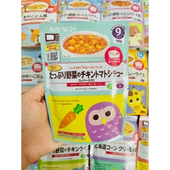Cháo túi Kewpie 9-12 tháng