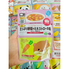 Cháo túi Kewpie 9-12 tháng