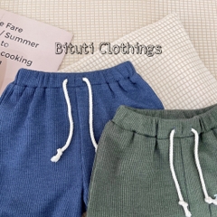 Quần đùi thun gân in số 7 Beemo