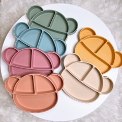 Khay gấu silicon 5 ngăn