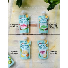 Túi dinh dưỡng Heinz Baby 120g
