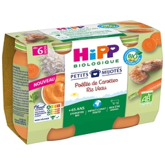 Hũ dinh dưỡng vị mặn Hipp 190g