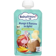 Trái cây nghiền Babydream 1 tuổi 100g