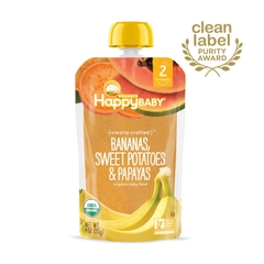 Trái cây nghiền HappyBaby 113g