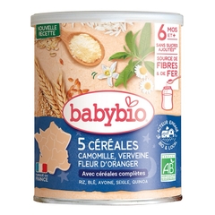 Bột lắc sữa Babybio 250g