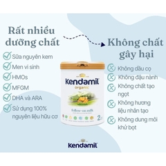 Sữa Kendamil Organic hộp 800gr