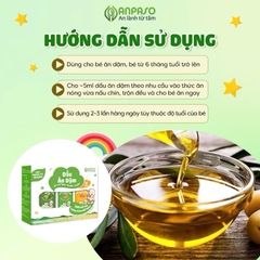 Dầu ăn dặm Anpaso chai 50ml