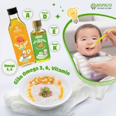Dầu ăn dặm Anpaso chai 50ml