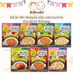 Sốt ăn liền Wakodo cho bé từ 18tháng