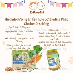 Hũ dinh dưỡng hữu cơ Bledina 200gr
