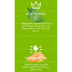 Túi dinh dưỡng vị mặn Piccolo Anh 130gr