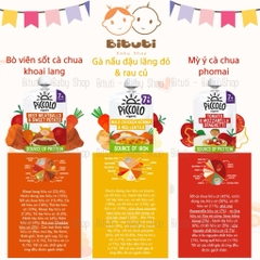 Túi dinh dưỡng vị mặn Piccolo Anh 130gr