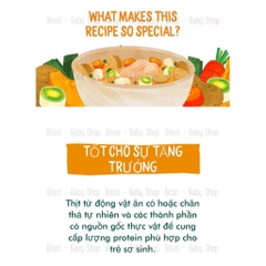 Túi dinh dưỡng vị mặn Piccolo Anh 130gr