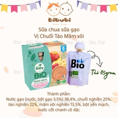 Sữa chua thực vật My BabyBio túi 85gr