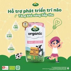 Sữa tươi hữu cơ Arla Organic hộp 200ml