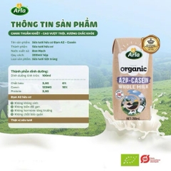 Sữa tươi hữu cơ Arla Organic hộp 200ml