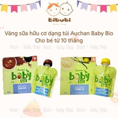 Váng sữa túi Auchan Baby Bio