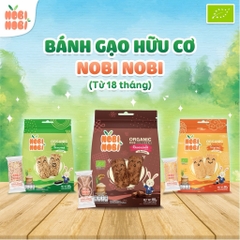 Bánh snack hữu cơ Nobi Nobi