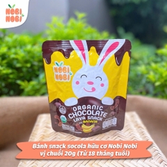 Bánh snack hữu cơ Nobi Nobi