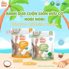 Bánh dừa cuộn giòn Nobi Nobi