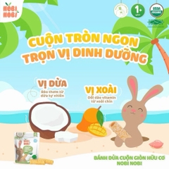 Bánh dừa cuộn giòn Nobi Nobi