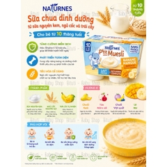Sữa chua NaturNes P’tit Muesli