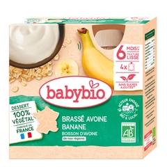 Sữa chua hữu cơ Babybio từ sữa bò/ sữa dê/ sữa cừu/ sữa thực vật dạng túi 85gr cho bé từ 6 tháng