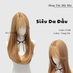 Siêu Da Đầu Nguyên Đầu Cúp Layer cc08  Mái Thưa Móc Chữ T (kèm dưỡng + lưới + lược +miếng dán)