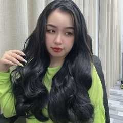 Tóc Kẹp Chữ U Xoăn Phồng Đẹp ku39 55cm