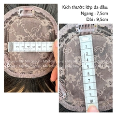 Mái Phủ Tóc Giả Dệt Kim Mái Thưa MP01 40cm