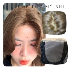 Tóc Giả Dệt Kim  Xù Sóng Ngắn  V2DK011 35cm