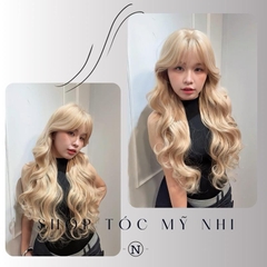 Tóc Giả Dệt Kim Mái Thưa Xoăn Thượng Hải NG01 65cm